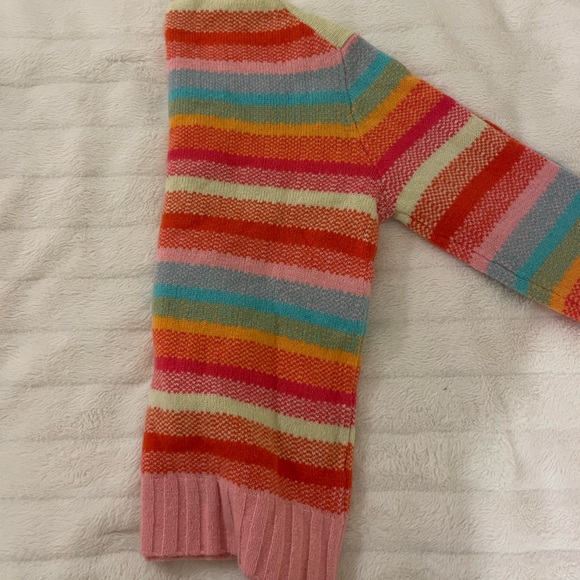 Colorful striped fitted sweater - Picture 4 of 4